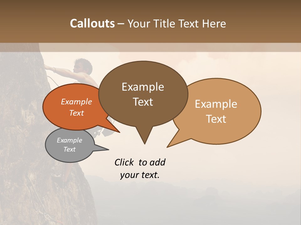 Climate Temperature Cooling PowerPoint Template