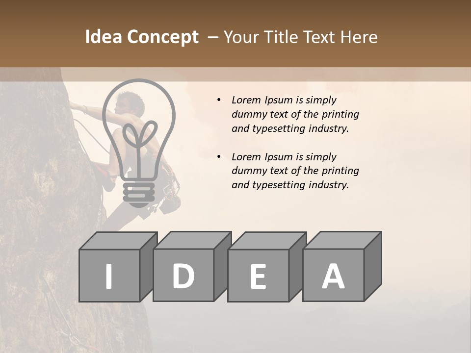 Climate Temperature Cooling PowerPoint Template