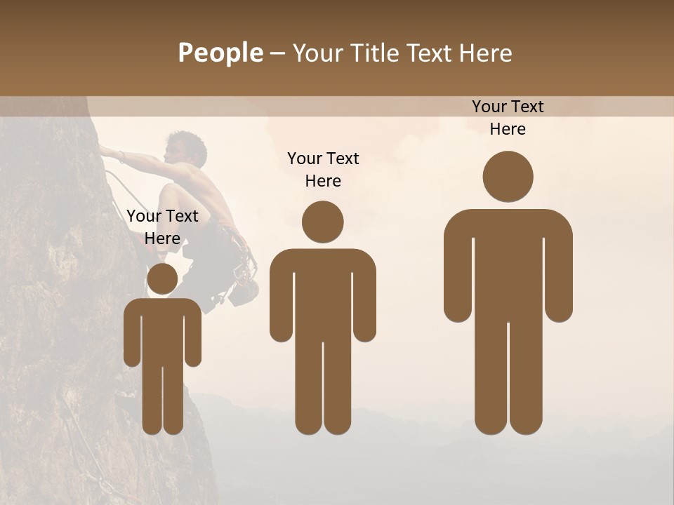 Climate Temperature Cooling PowerPoint Template