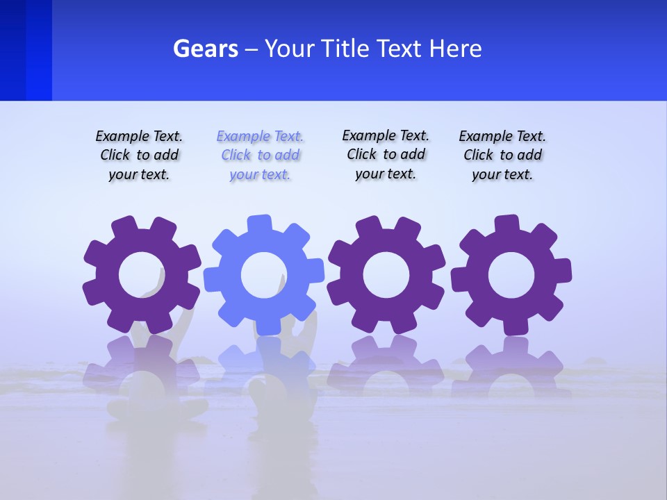 System Cooling White PowerPoint Template