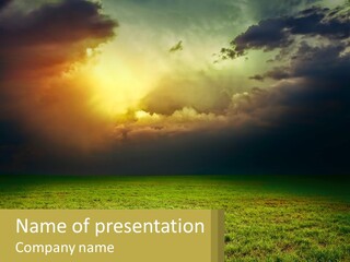 Remote Cooling Equipment PowerPoint Template