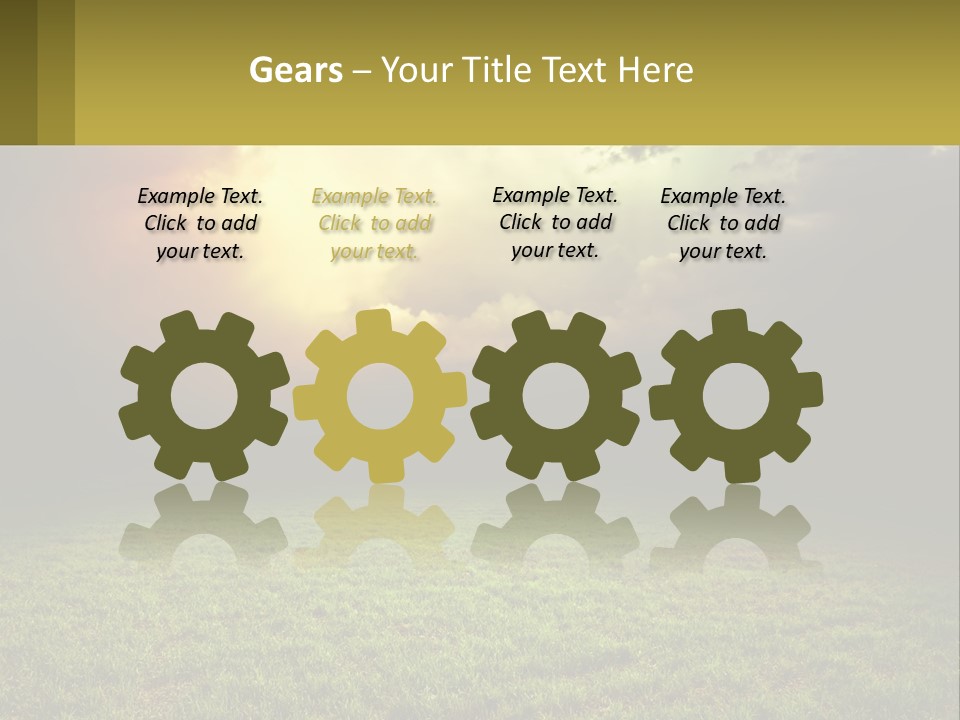 Remote Cooling Equipment PowerPoint Template