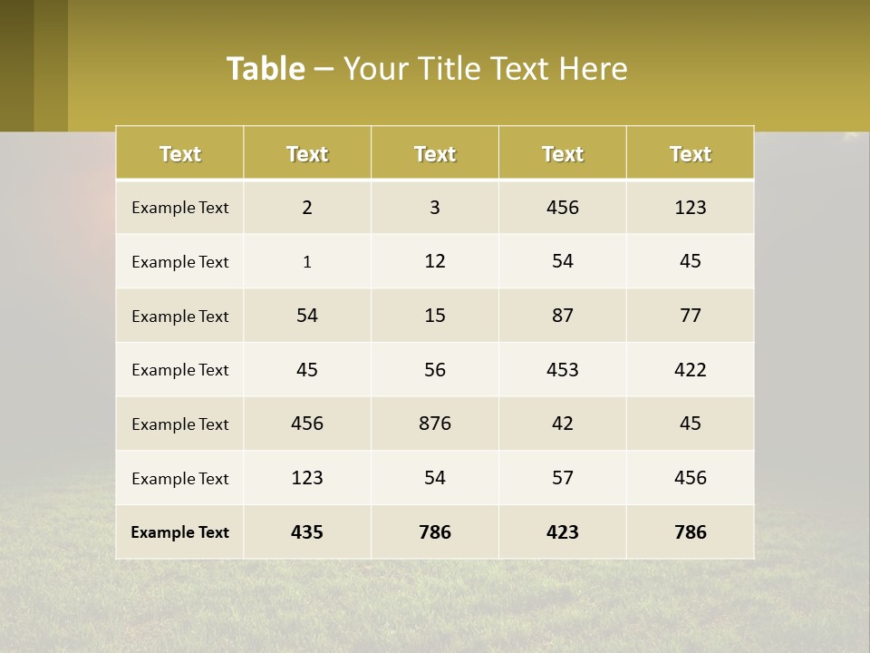 Remote Cooling Equipment PowerPoint Template