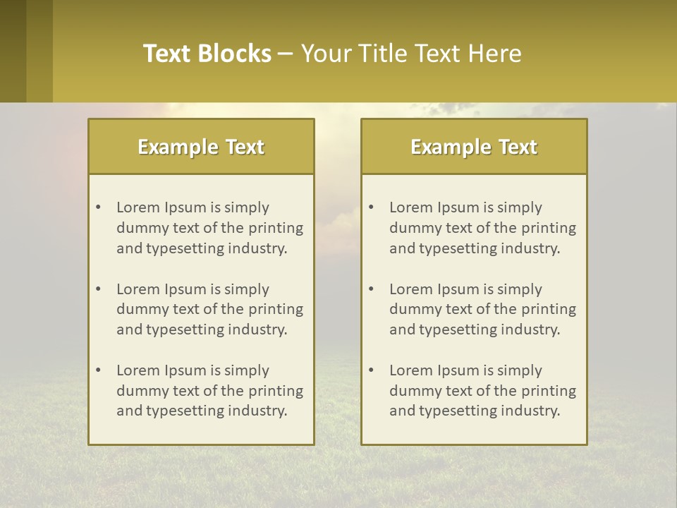 Remote Cooling Equipment PowerPoint Template