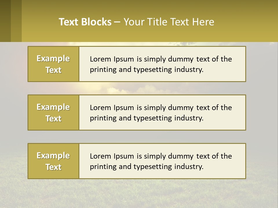 Remote Cooling Equipment PowerPoint Template