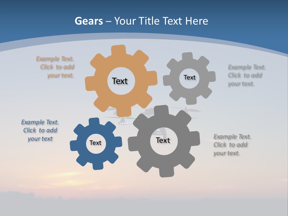 Cool Cooling Power PowerPoint Template