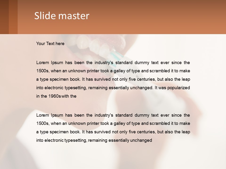 Cooling Part Unit PowerPoint Template