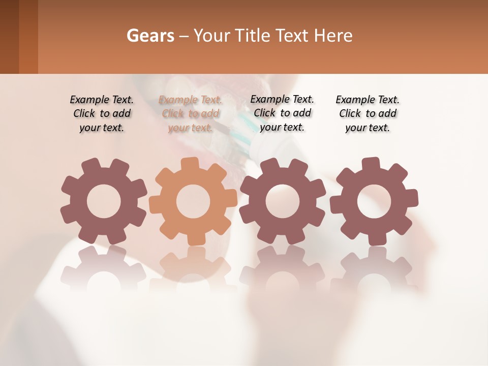 Cooling Part Unit PowerPoint Template