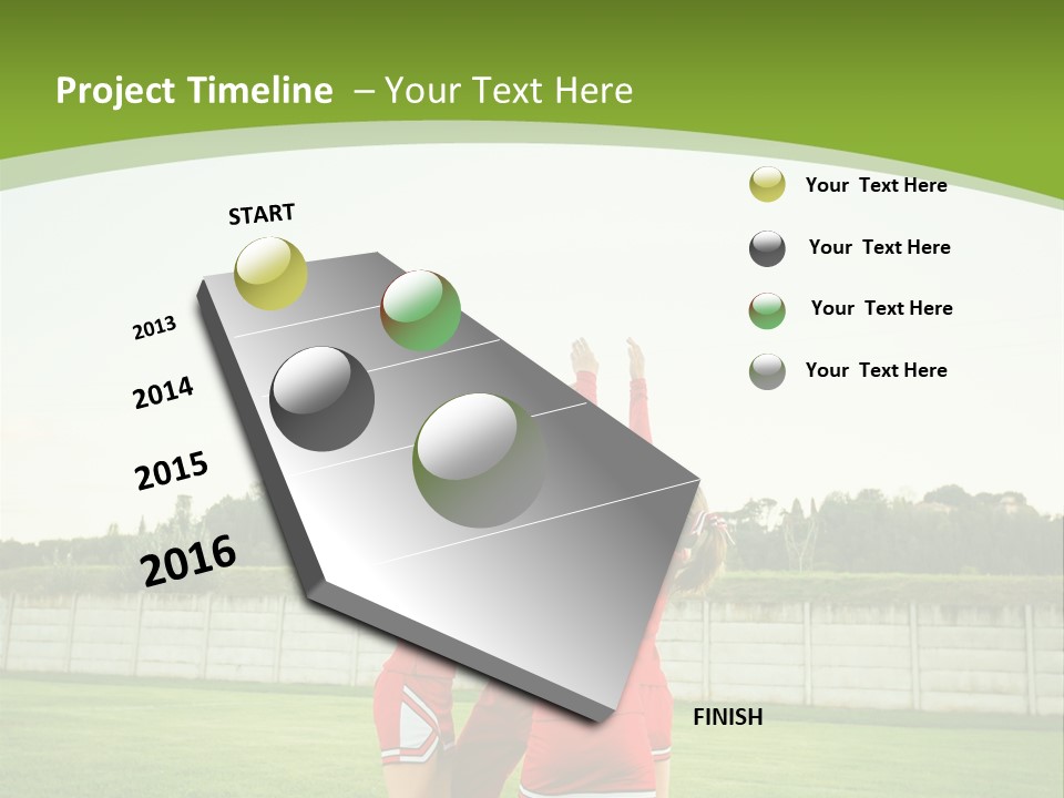 White Remote Air PowerPoint Template