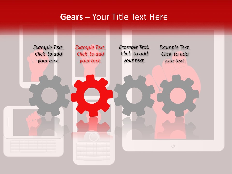 System Conditioner Climate PowerPoint Template