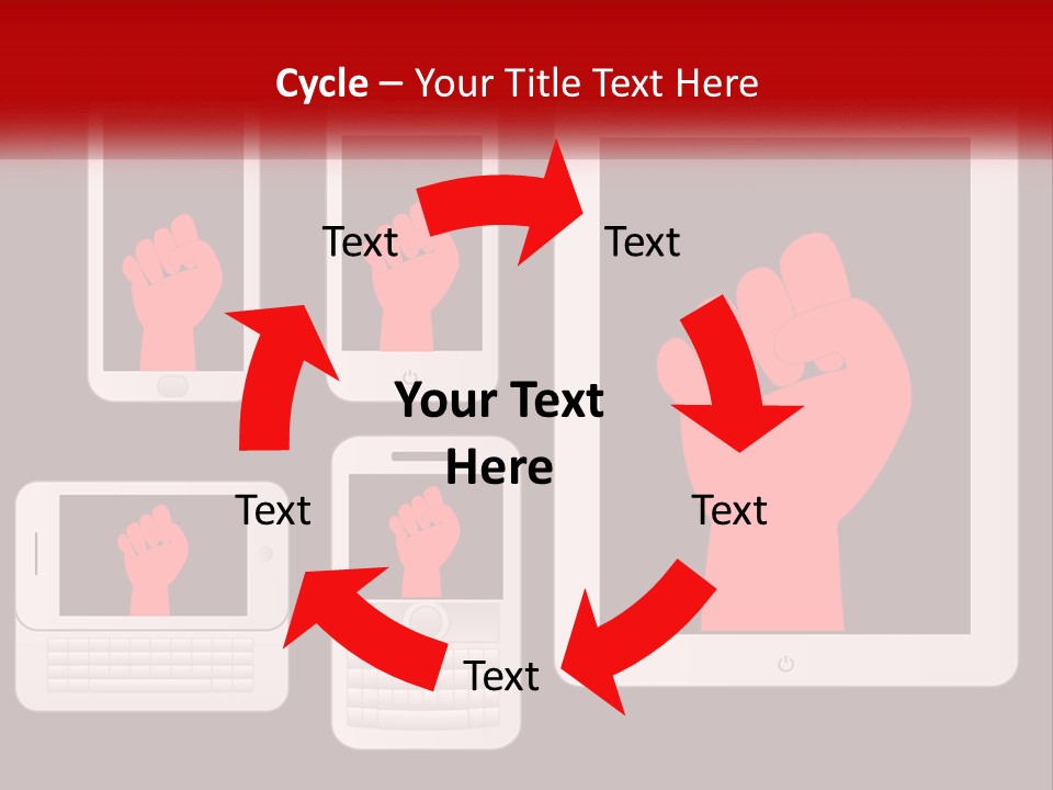 System Conditioner Climate PowerPoint Template
