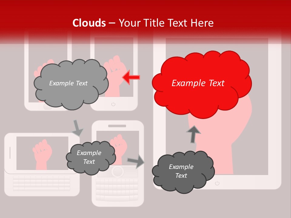 System Conditioner Climate PowerPoint Template