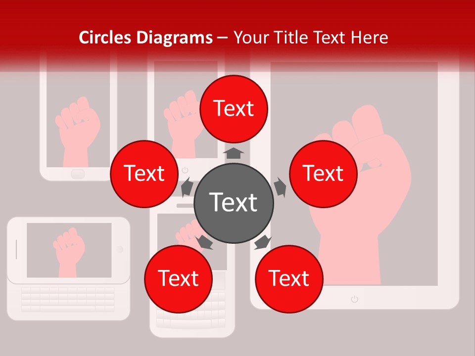System Conditioner Climate PowerPoint Template