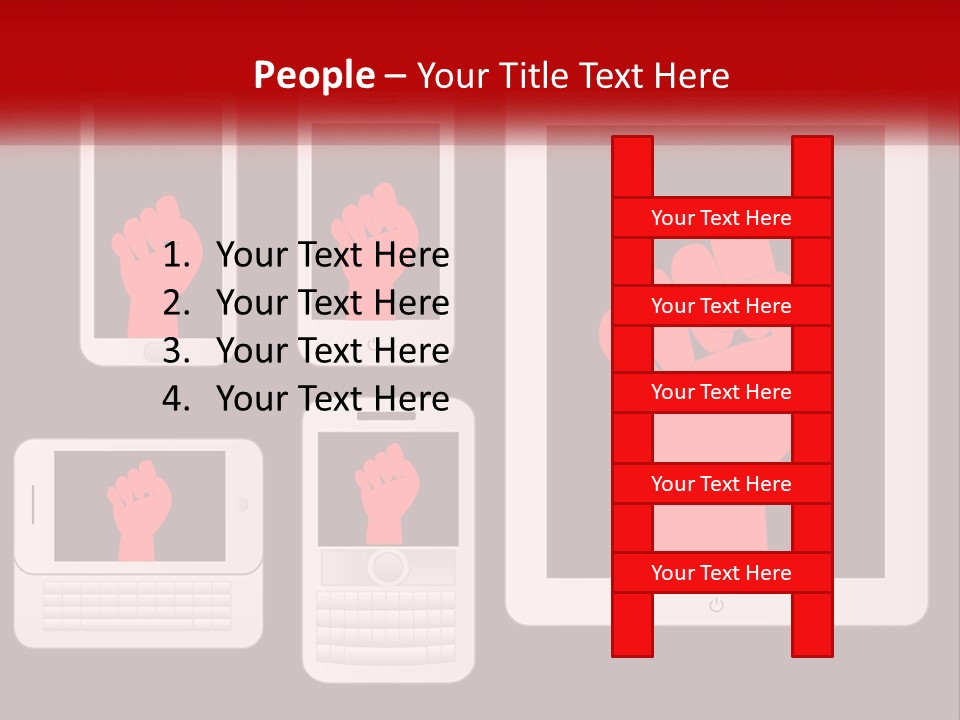 System Conditioner Climate PowerPoint Template