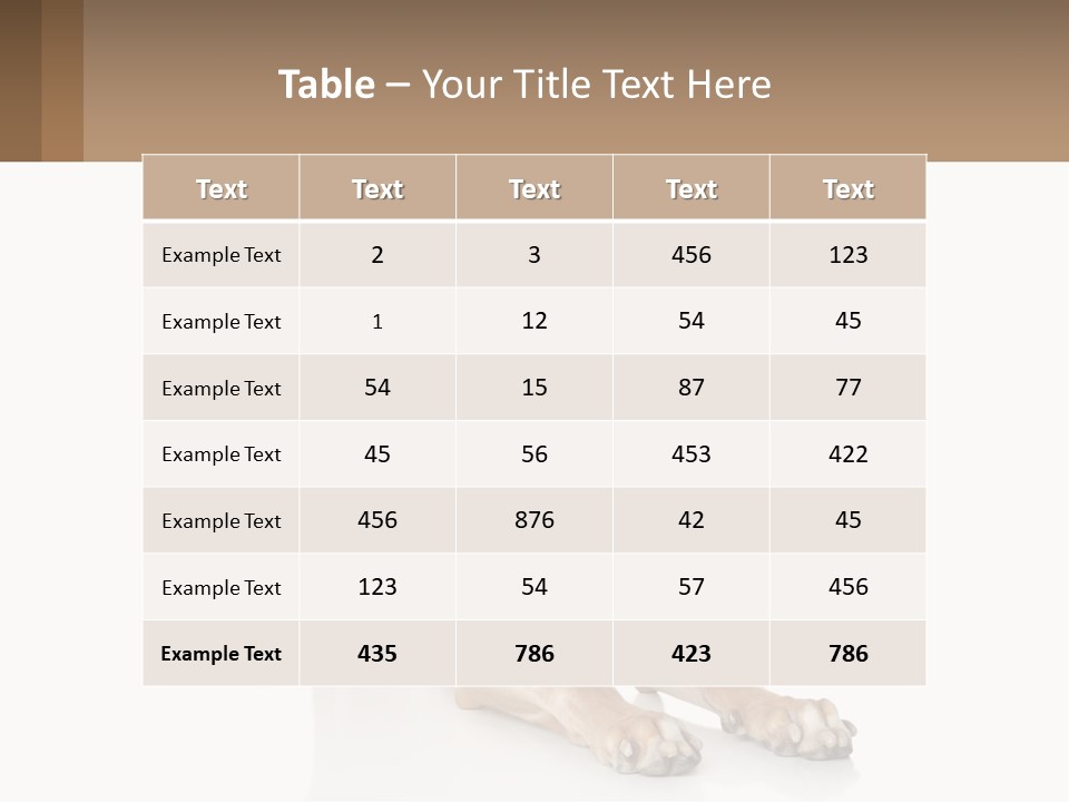 Power Temperature Cold PowerPoint Template