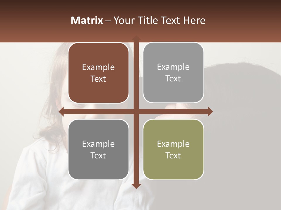 White Cool House PowerPoint Template