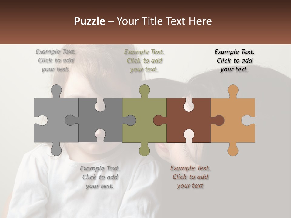 White Cool House PowerPoint Template