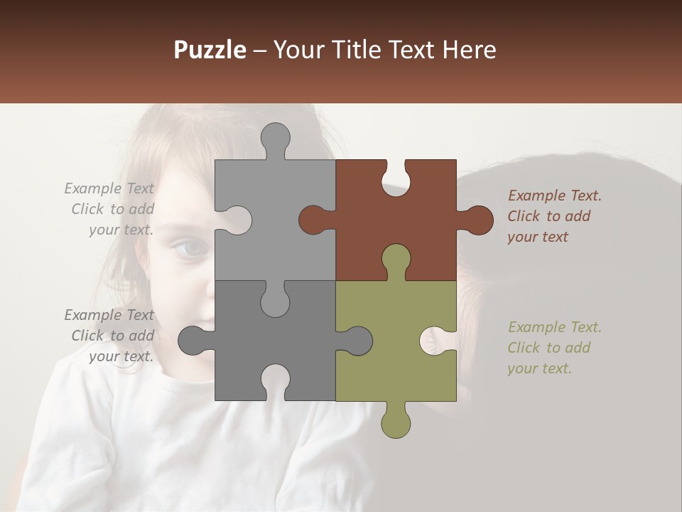 White Cool House PowerPoint Template