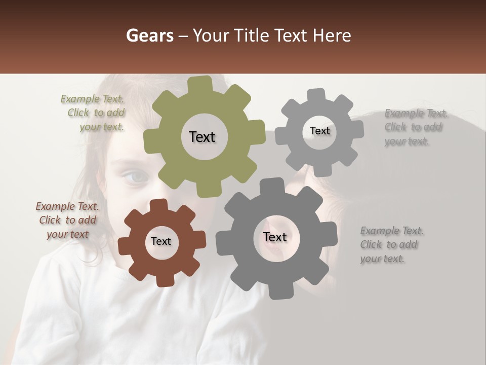 White Cool House PowerPoint Template