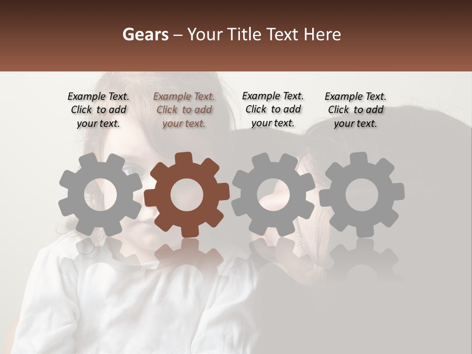 White Cool House PowerPoint Template