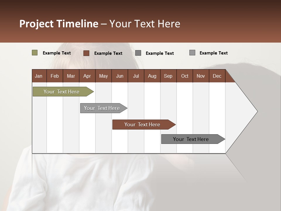 White Cool House PowerPoint Template