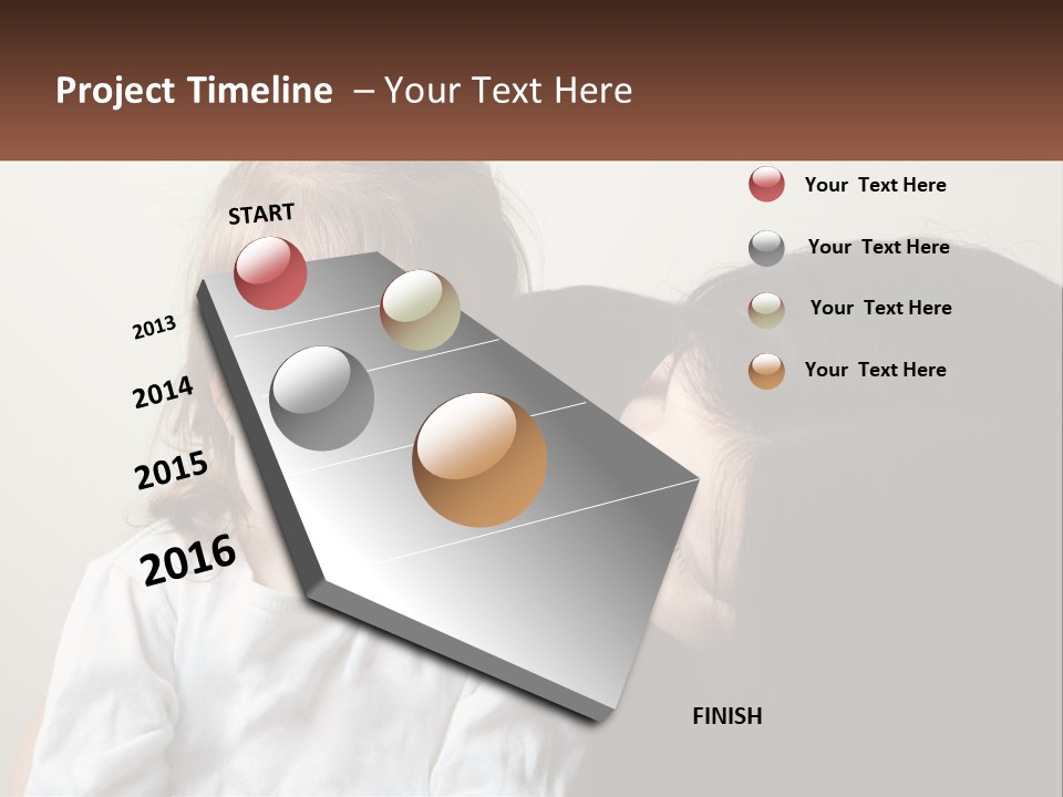 White Cool House PowerPoint Template