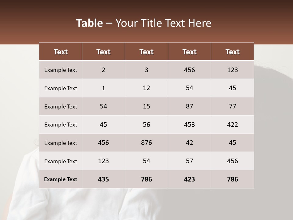 White Cool House PowerPoint Template