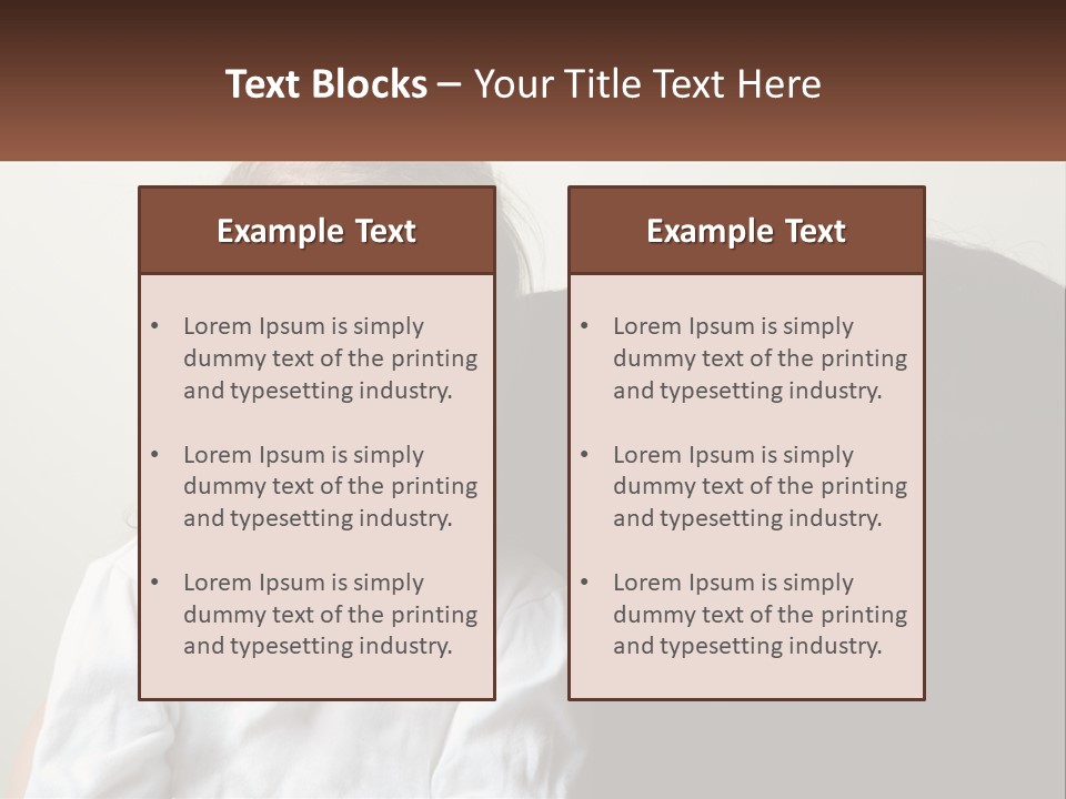 White Cool House PowerPoint Template