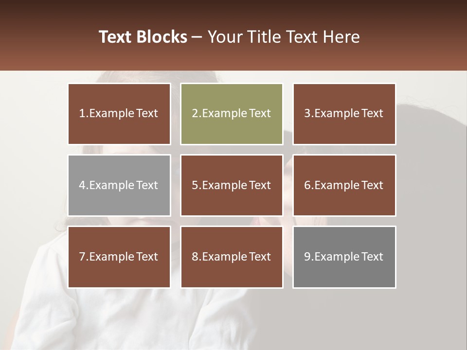 White Cool House PowerPoint Template