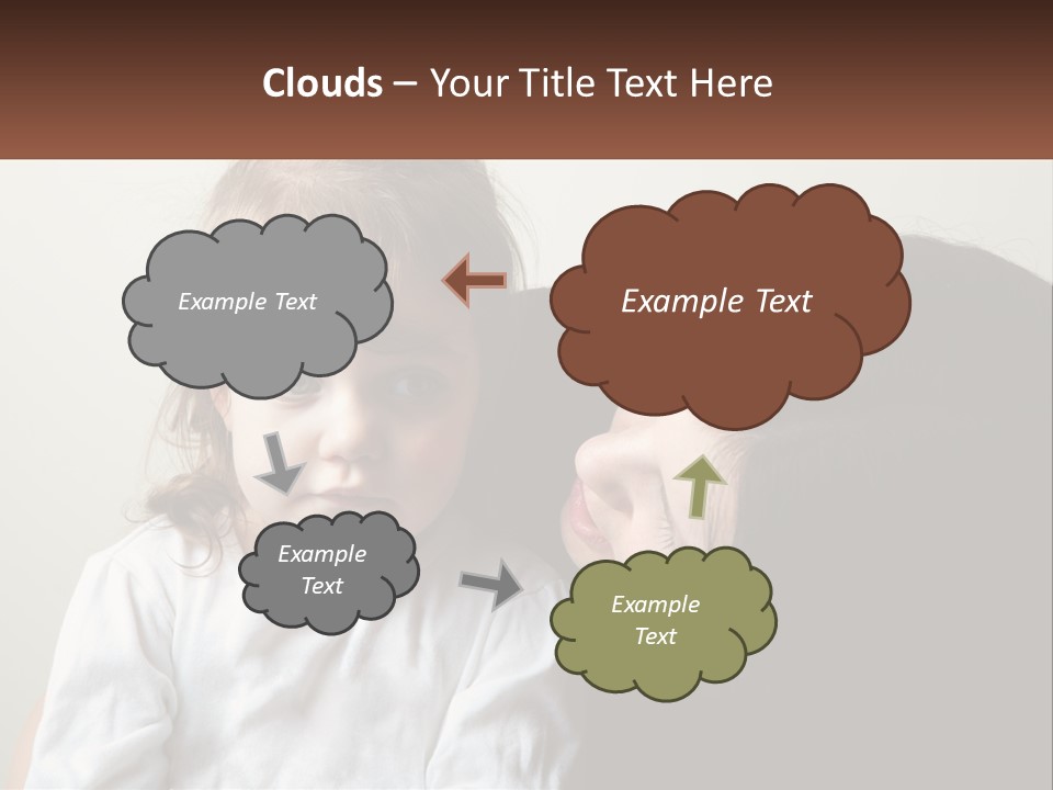 White Cool House PowerPoint Template