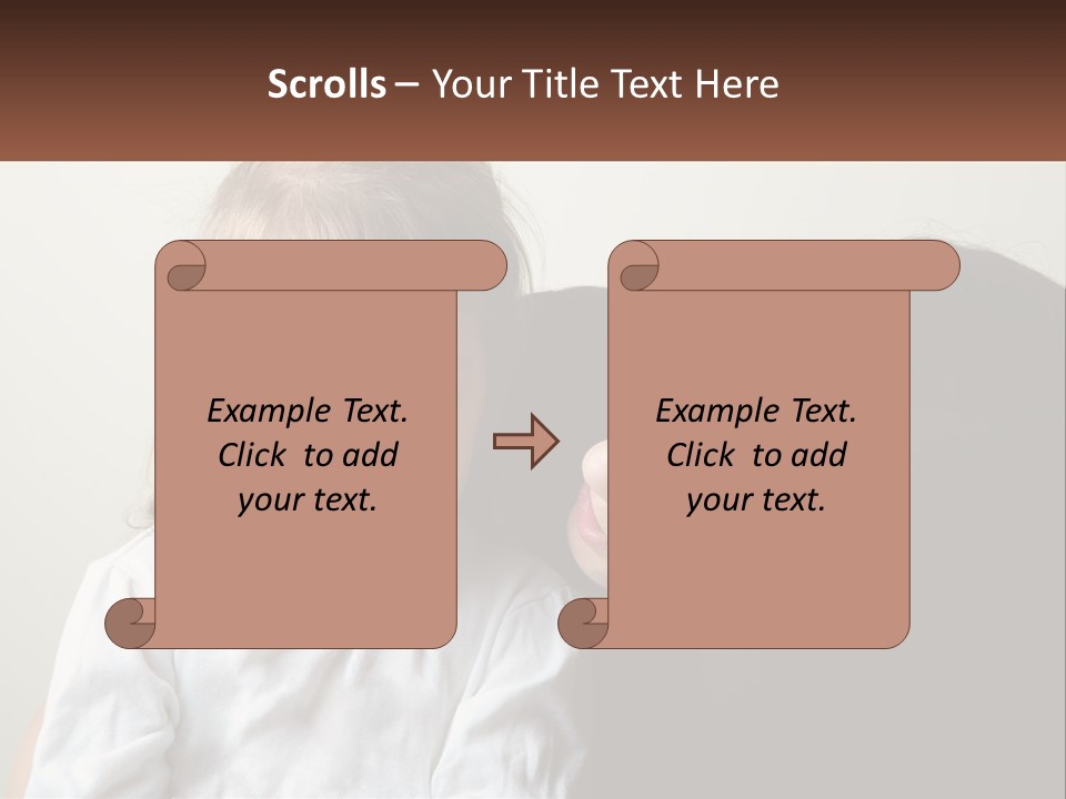 White Cool House PowerPoint Template