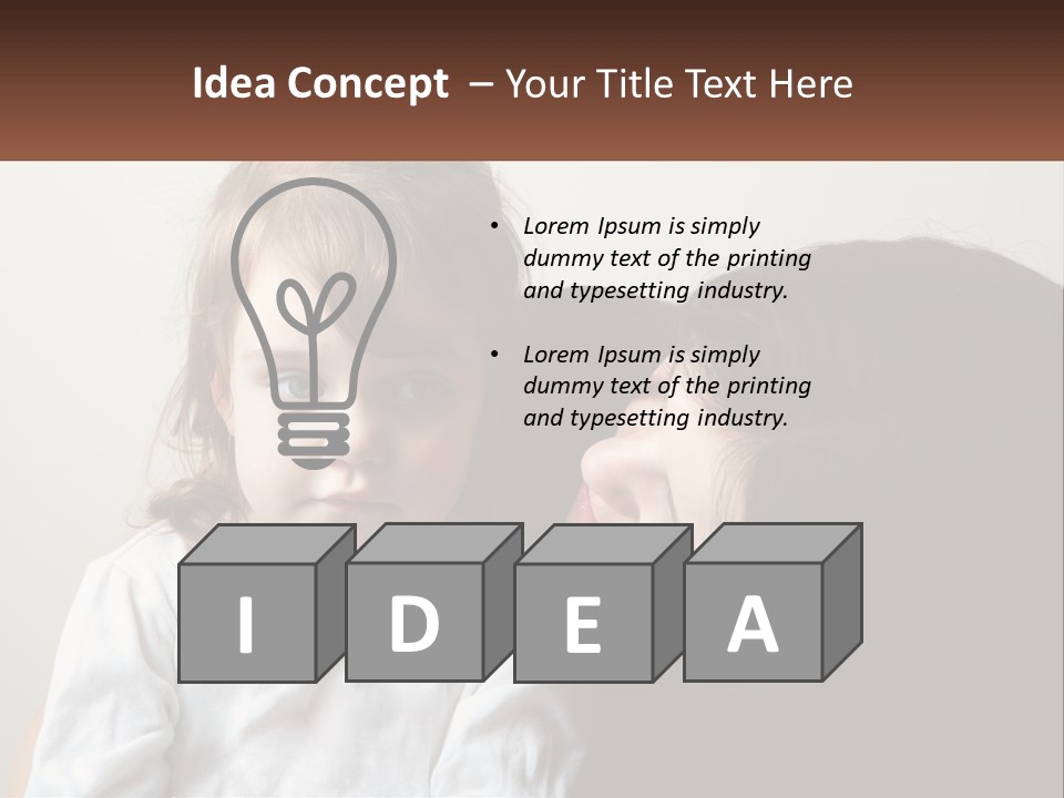 White Cool House PowerPoint Template