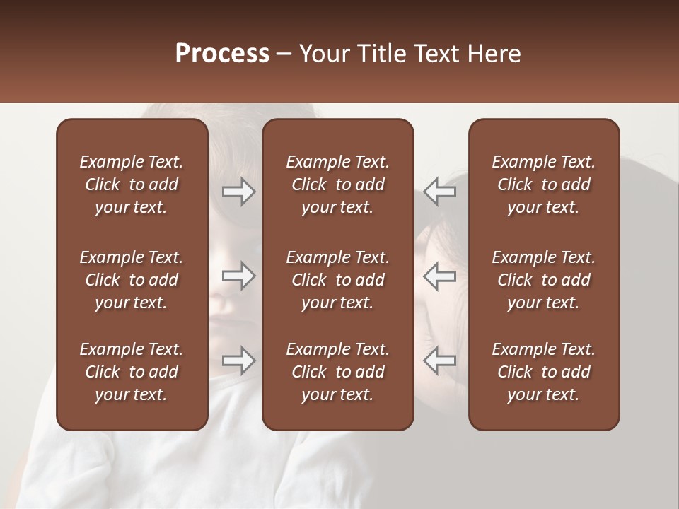 White Cool House PowerPoint Template