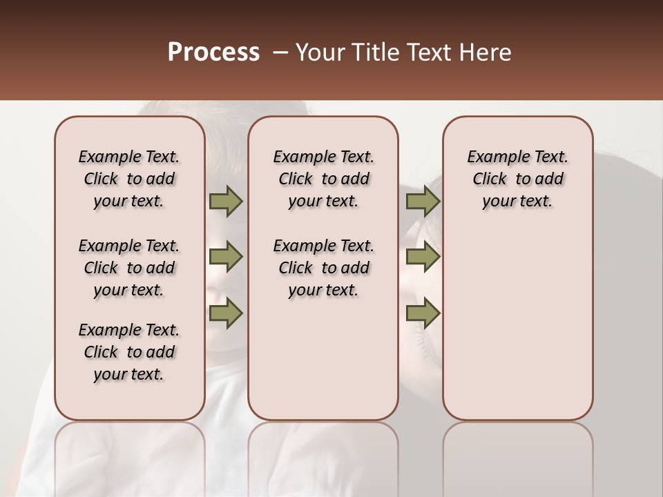 White Cool House PowerPoint Template