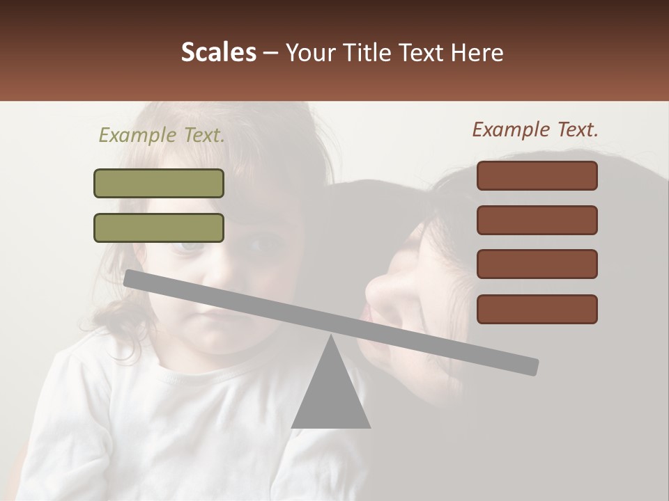 White Cool House PowerPoint Template