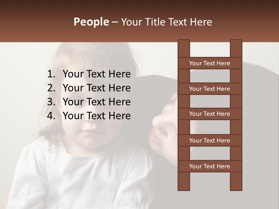 White Cool House PowerPoint Template