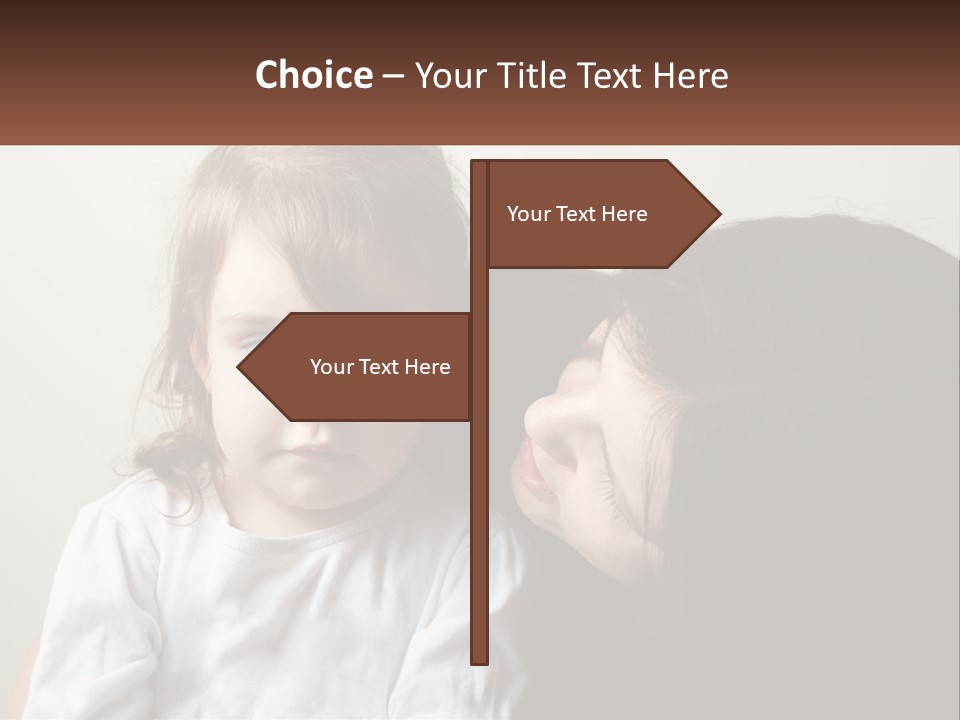 White Cool House PowerPoint Template