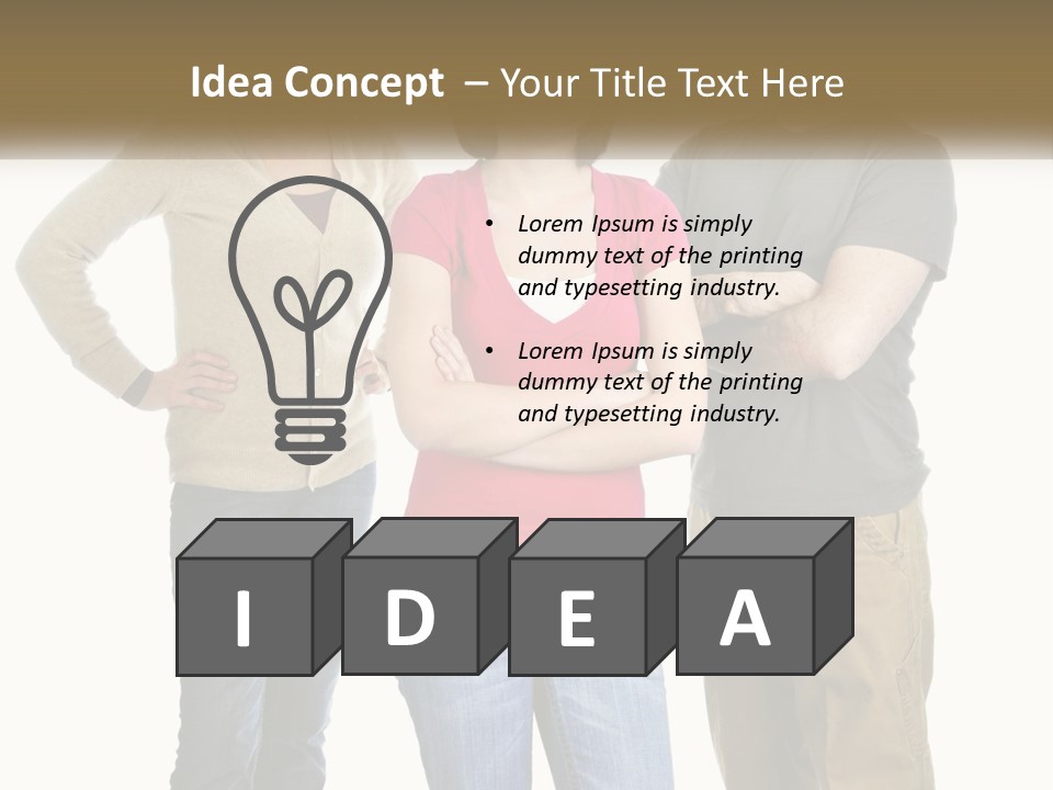 Energy Temperature Part PowerPoint Template