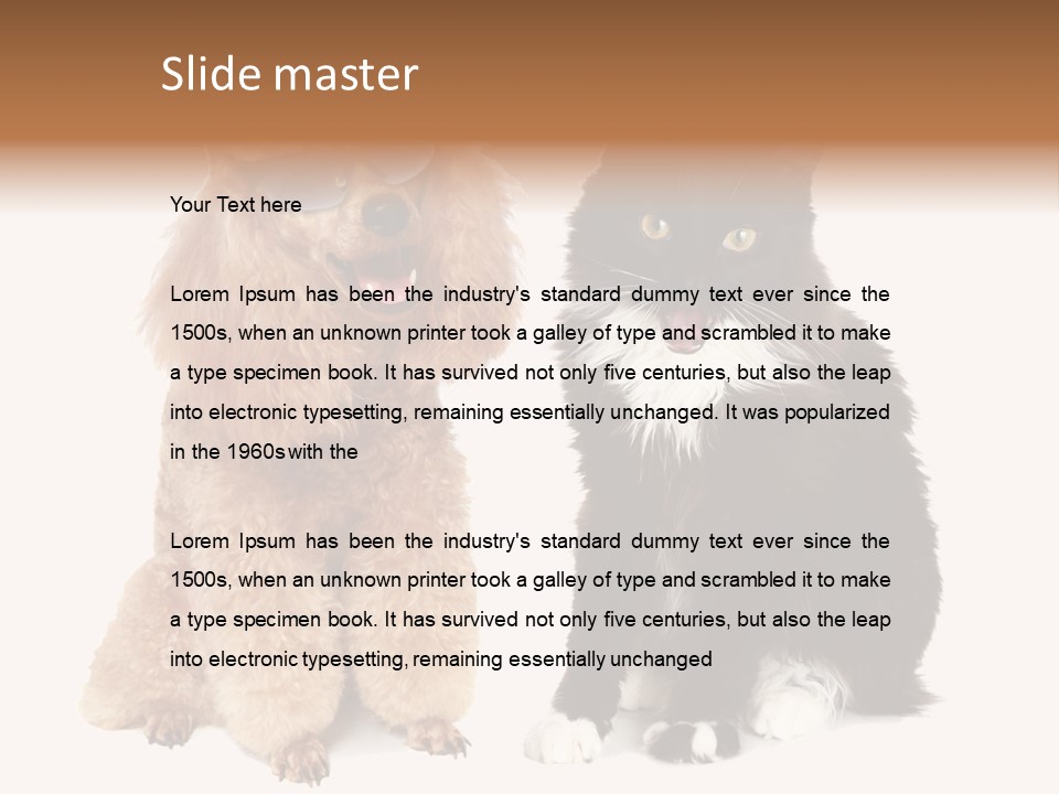 Equipment System Unit PowerPoint Template