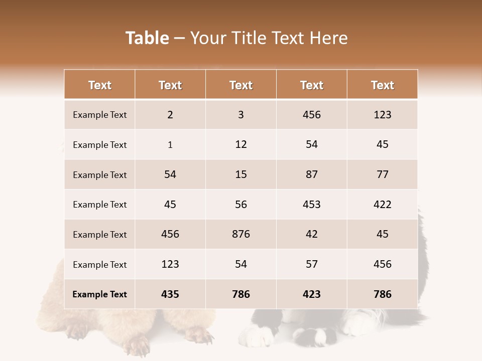 Equipment System Unit PowerPoint Template