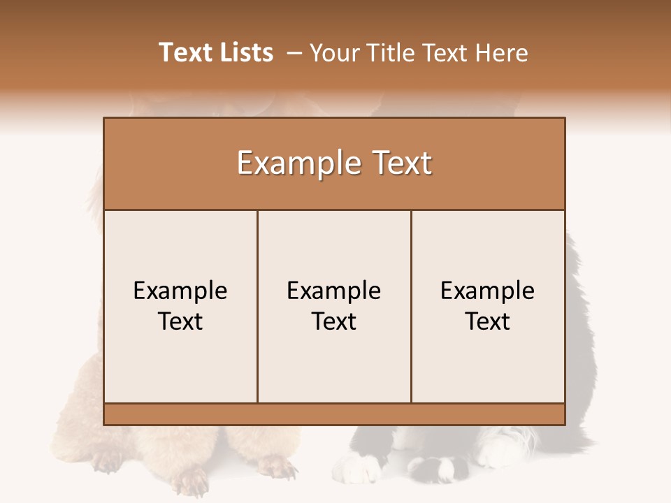 Equipment System Unit PowerPoint Template