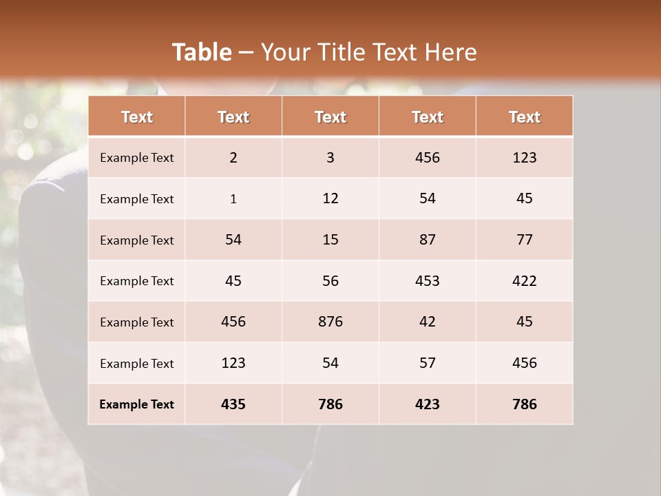 System Air Temperature PowerPoint Template