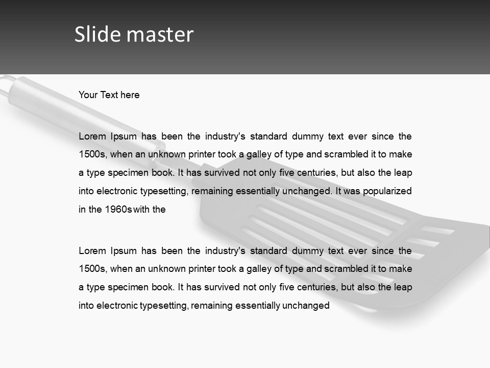 Switch Equipment Remote PowerPoint Template