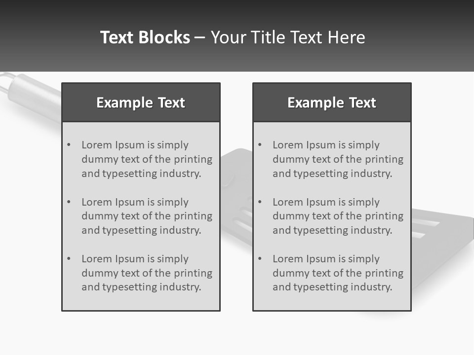 Switch Equipment Remote PowerPoint Template