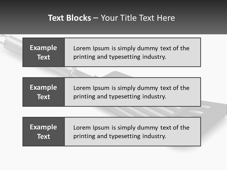 Switch Equipment Remote PowerPoint Template