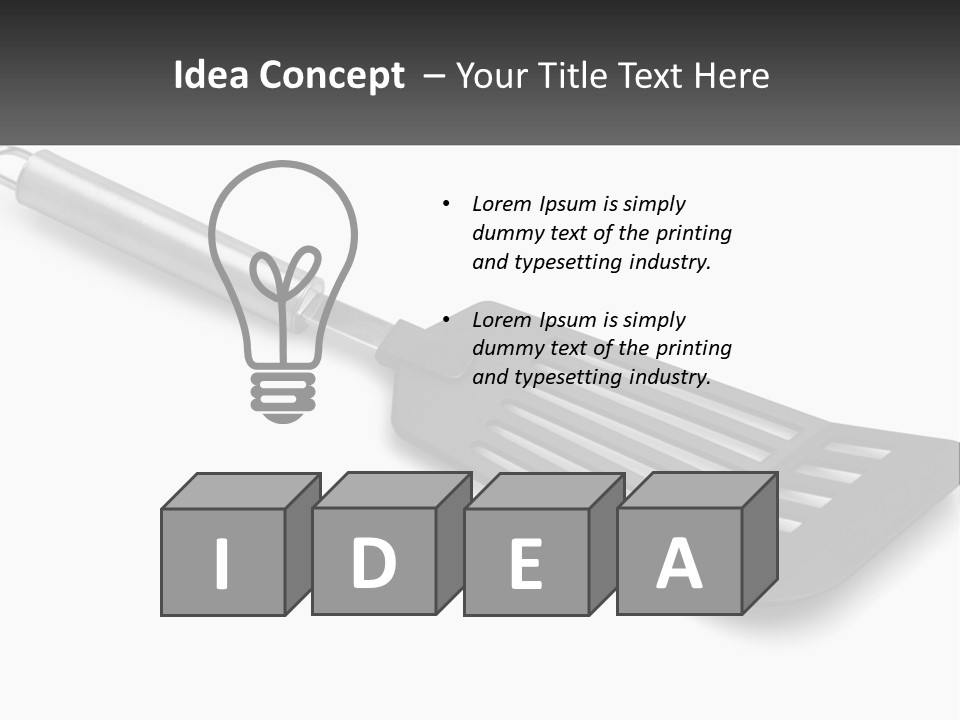 Switch Equipment Remote PowerPoint Template
