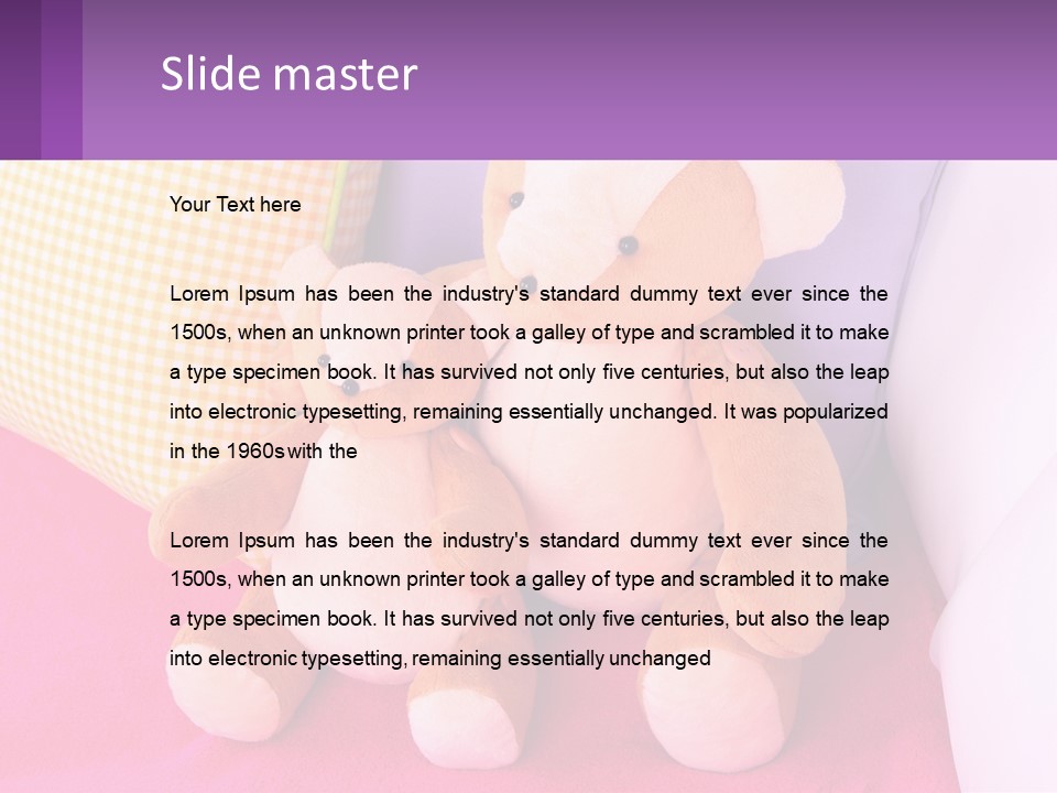 Part Unit White PowerPoint Template