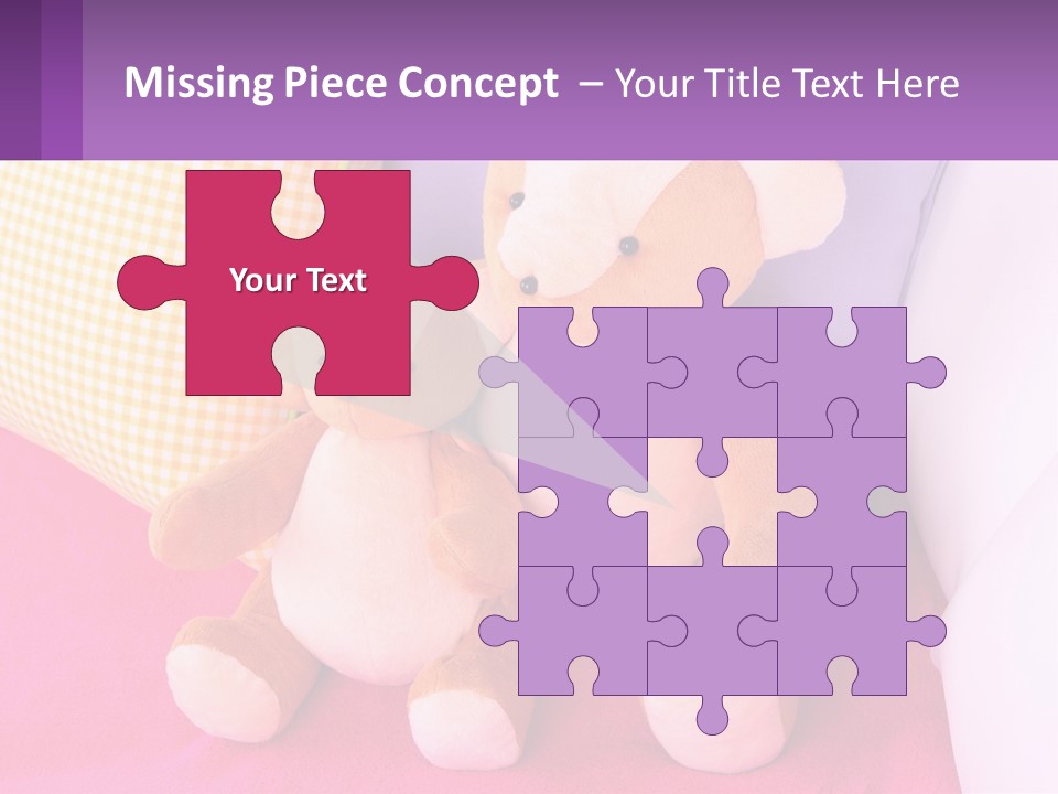 Part Unit White PowerPoint Template