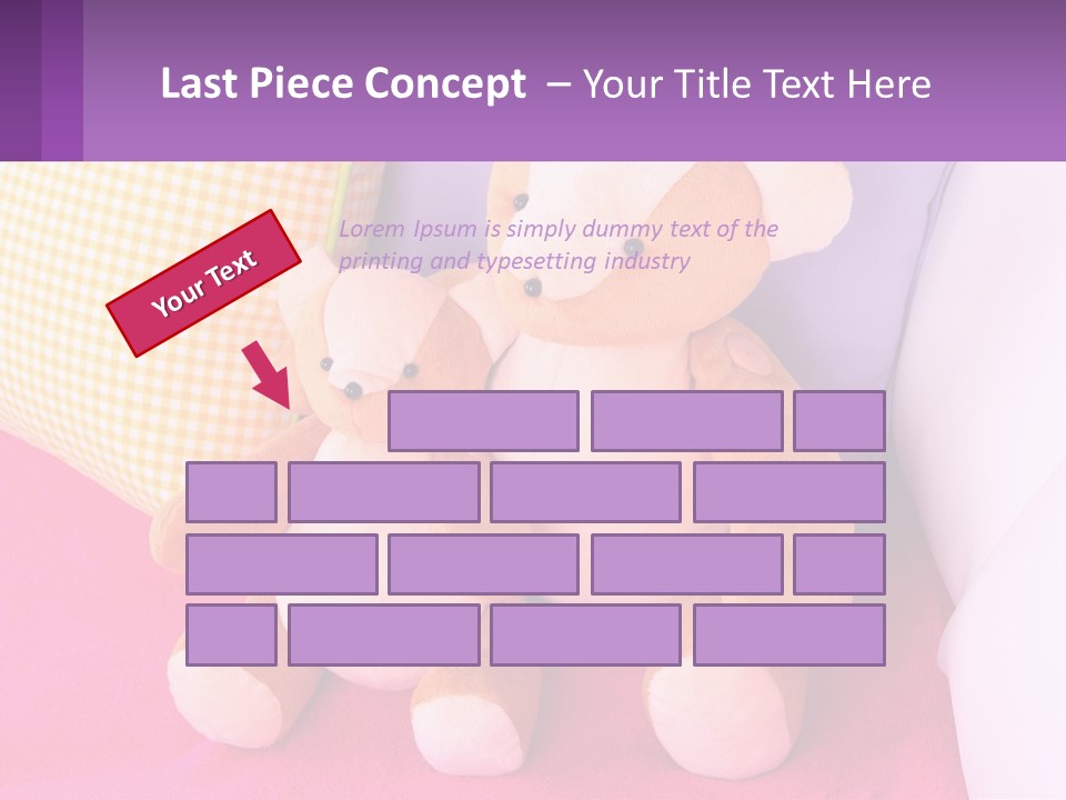 Part Unit White PowerPoint Template