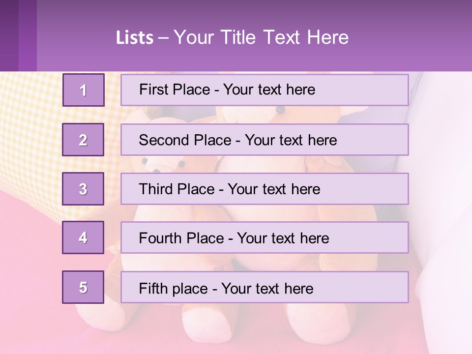 Part Unit White PowerPoint Template